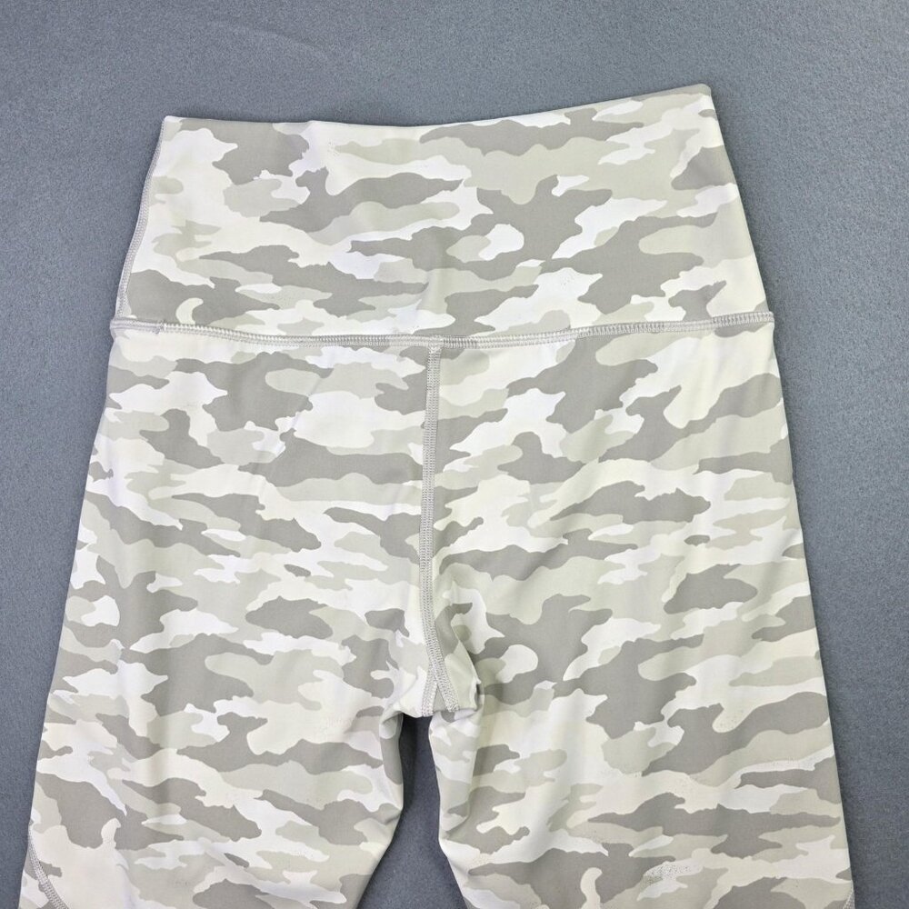 Aerie Leggings Womens S M Gray Camo High Rise Stretch Athleisure Yoga Pants - Picture 6 of 12
